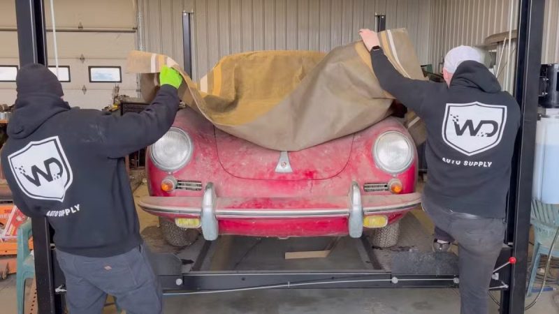 Porsche 356 SC erstrahlt nach 58 Jahren: Die atemberaubende Rückkehr zum Leben!