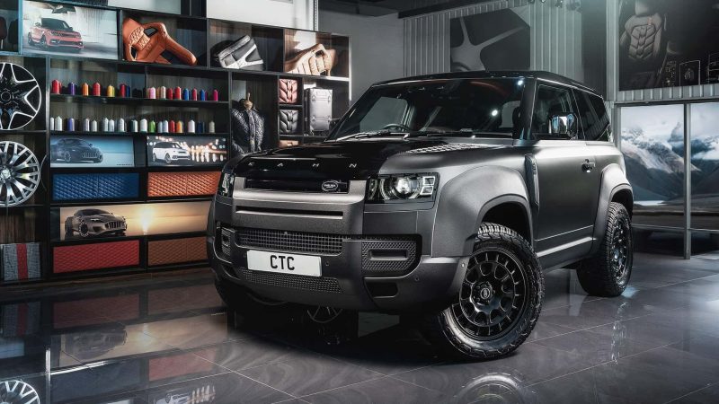 Entdecken Sie den einzigartigen Land Rover Defender 90: Eine meisterhafte Verschmelzung von Luxus und Geländetauglichkeit!