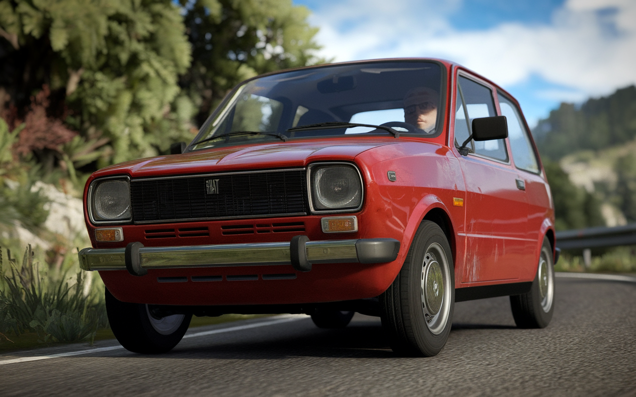 Unglaublich: Fiat Panda der 80er stürmt zurück in Gran Turismo 7 und entfacht Nostalgie-Fieber!