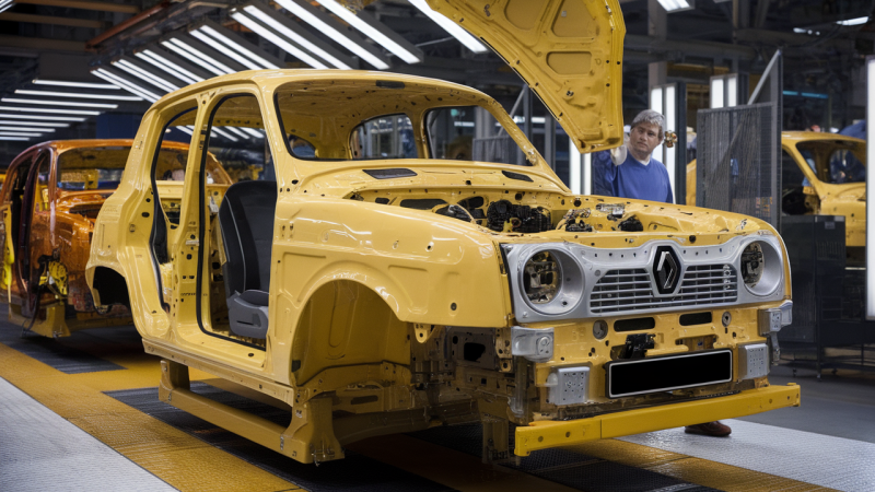 Unglaublich: In nur 10 Stunden entsteht eine komplette neue Renault 5!