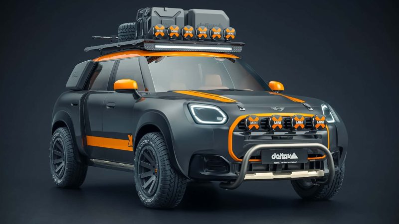 Spektakulär: So verwandeln X-raid und delta4x4 den MINI Countryman in ein Dakar-Monster!