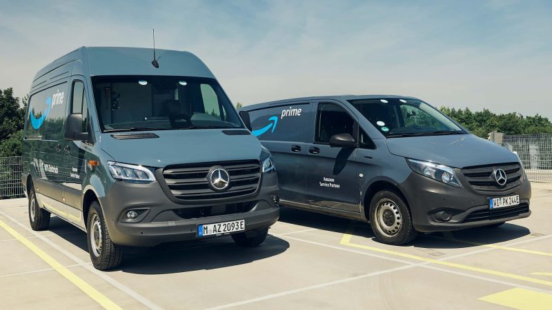 Unglaublich: Amazon bestellt 5.000 Mercedes-Elektrotransporter und revolutioniert die Paketzustellung!
