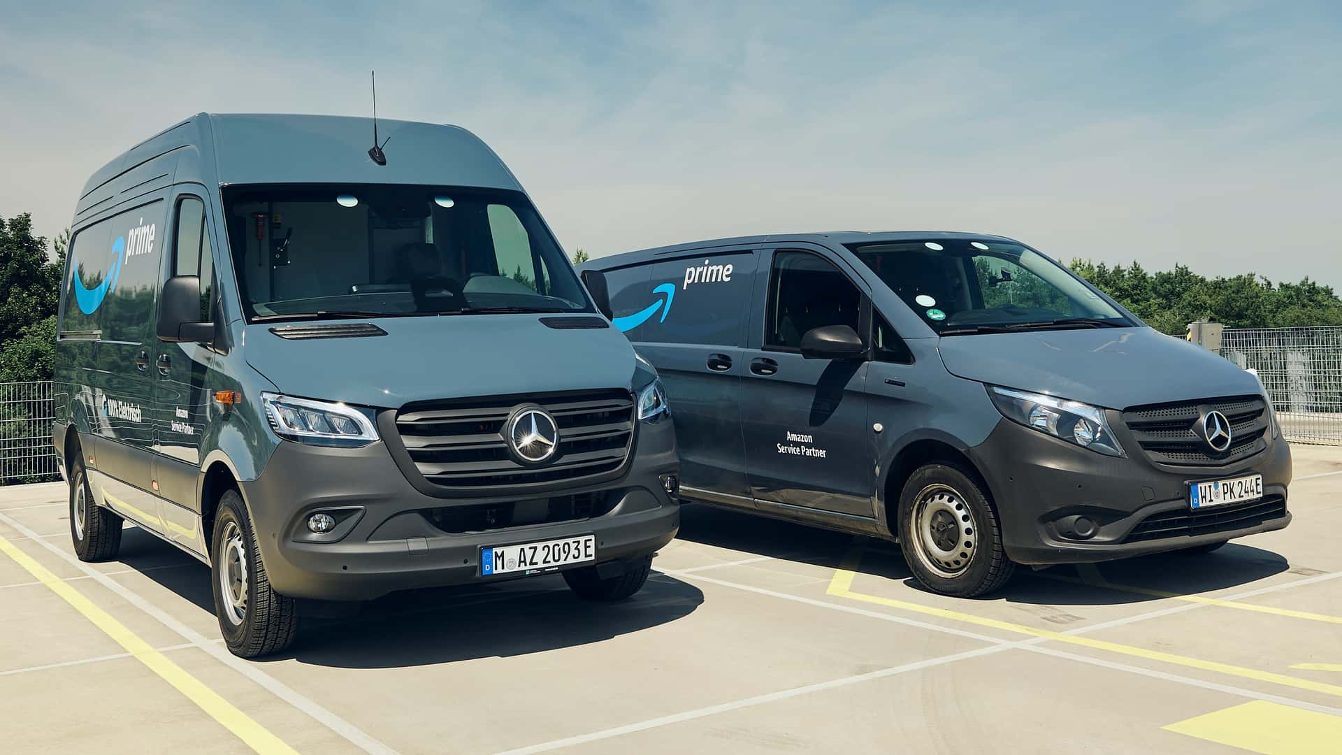 Unglaublich: Amazon bestellt 5.000 Mercedes-Elektrotransporter und revolutioniert die Paketzustellung!