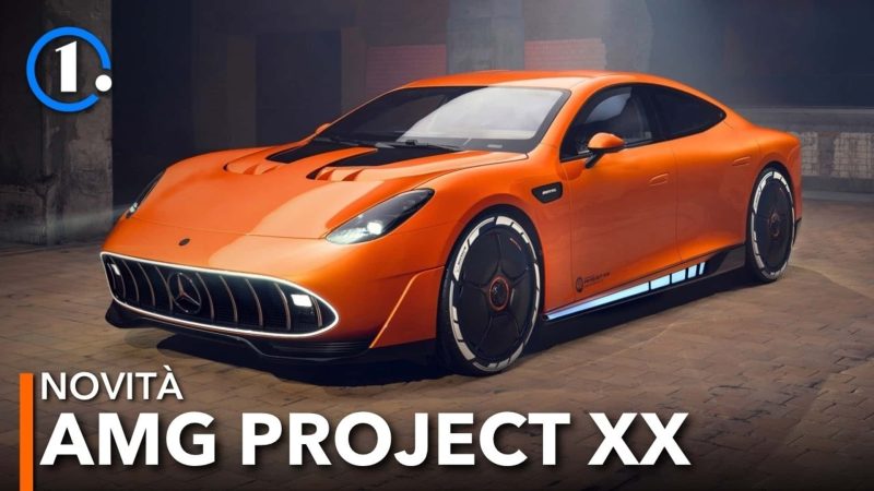 Unglaublich! Das erste echte Elektro-Supercar lädt in 5 Min. und schafft 400 km Reichweite – die Mercedes-AMG GT XX sprengt alle Grenzen!