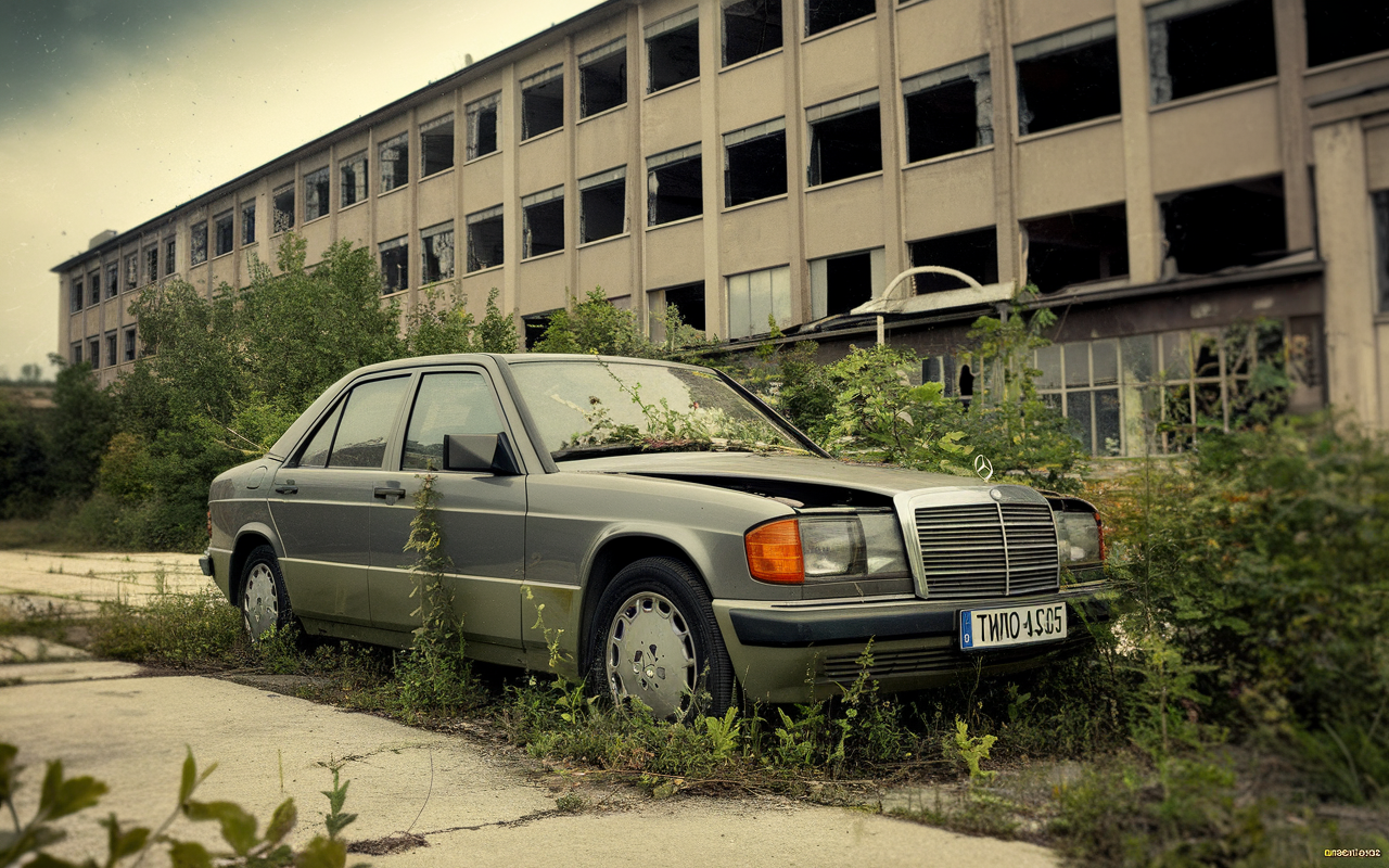 Unglaublich: Seit 2 Jahren blockiert diese verlassene Mercedes 190 das Krankenhaus – so endet absurde Bürokratie!