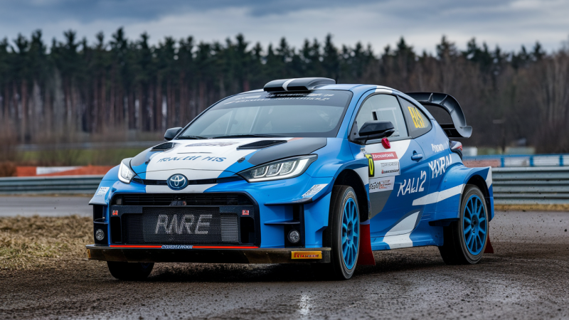 Diese Toyota GR Yaris Rally2 H2 fährt Rallye komplett mit Wasserstoff – jetzt staunen!