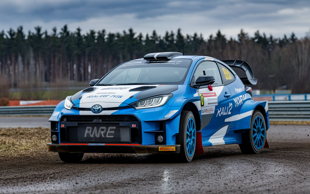 Diese Toyota GR Yaris Rally2 H2 fährt Rallye komplett mit Wasserstoff – jetzt staunen!
