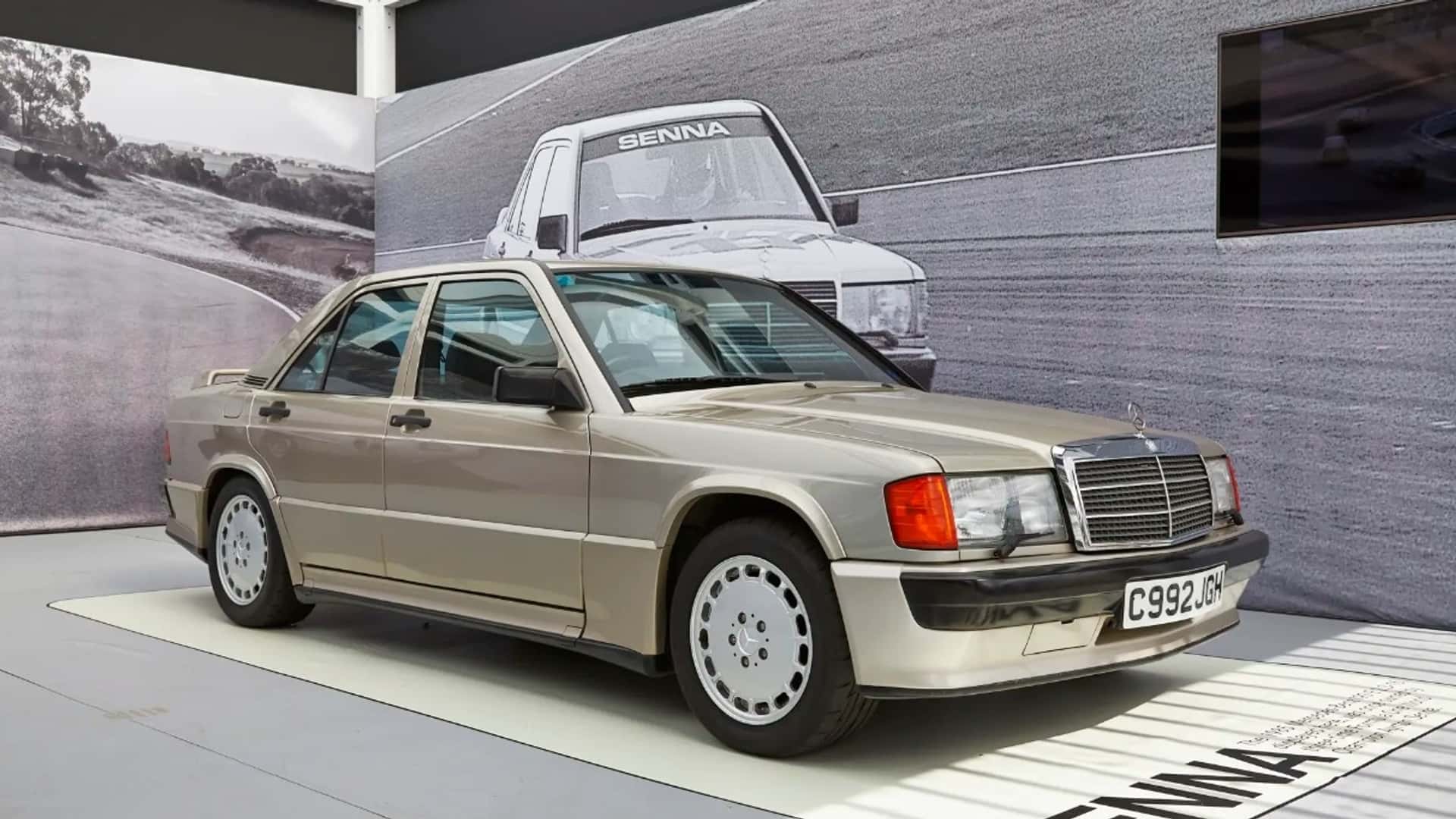 Unglaublich: Ayrton Sennas Mercedes 190 E erzielt bei Auktion Rekordpreis!