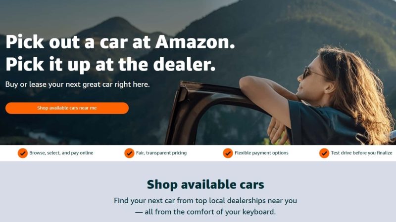 Unglaublich: Amazon verkauft jetzt Gebrauchtwagen in den USA – so klappt Ihr Traumauto-Kauf per Klick!