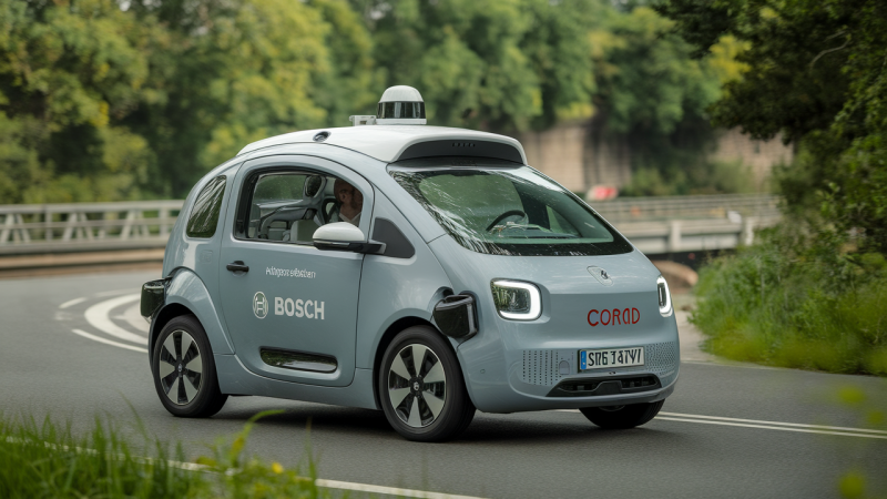 Bosch & Cariad enthüllen das Auto von morgen – so fahren Sie bald ganz ohne Fahrer!