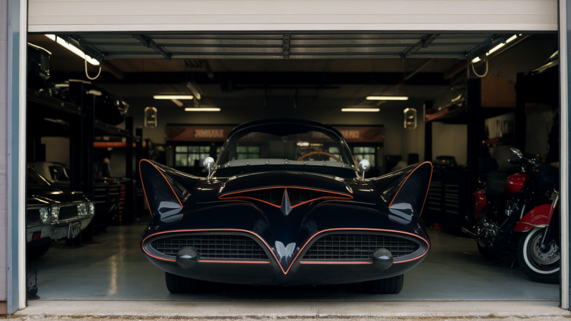 Unglaubliche Chance: Originale Batmobile von 1966 für nur 80.000 € ersteigern – Sammler-Träume werden wahr!
