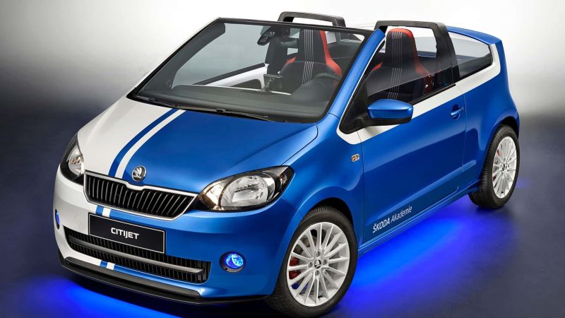 Krass! 16 Auszubildende verwandeln die Skoda Citigo in einen irre Mini-Speedster!