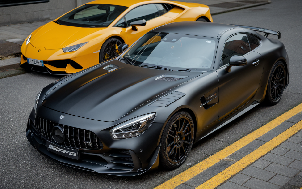 Unglaublich: Diese getunte AMG GTR lässt die Lamborghini Huracán im Viertelmeilen-Duell alt aussehen!