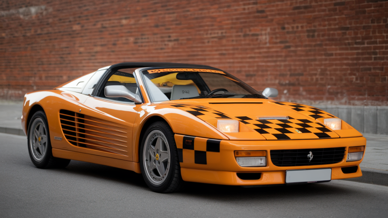 3000 Stunden Arbeit für eine Ferrari Testarossa Targa, die es nie gab – dieses Unikat wird dich umhauen!