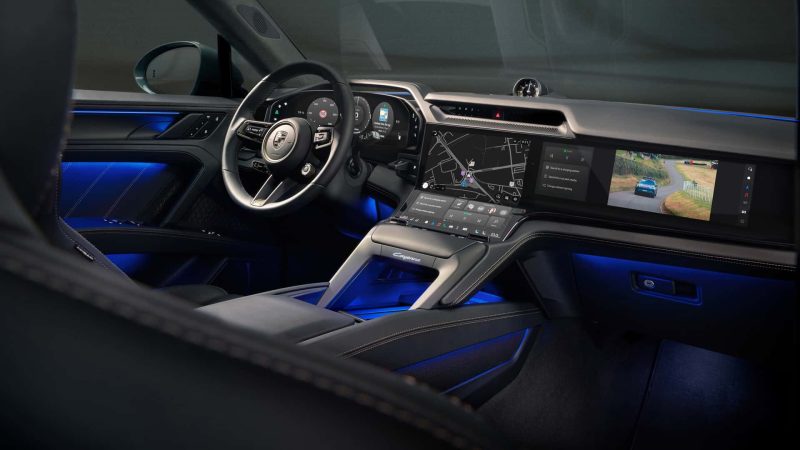 Dieses Bildschirm-Wunderland im Cockpit der neuen Porsche Cayenne Electric sprengt alle Grenzen!