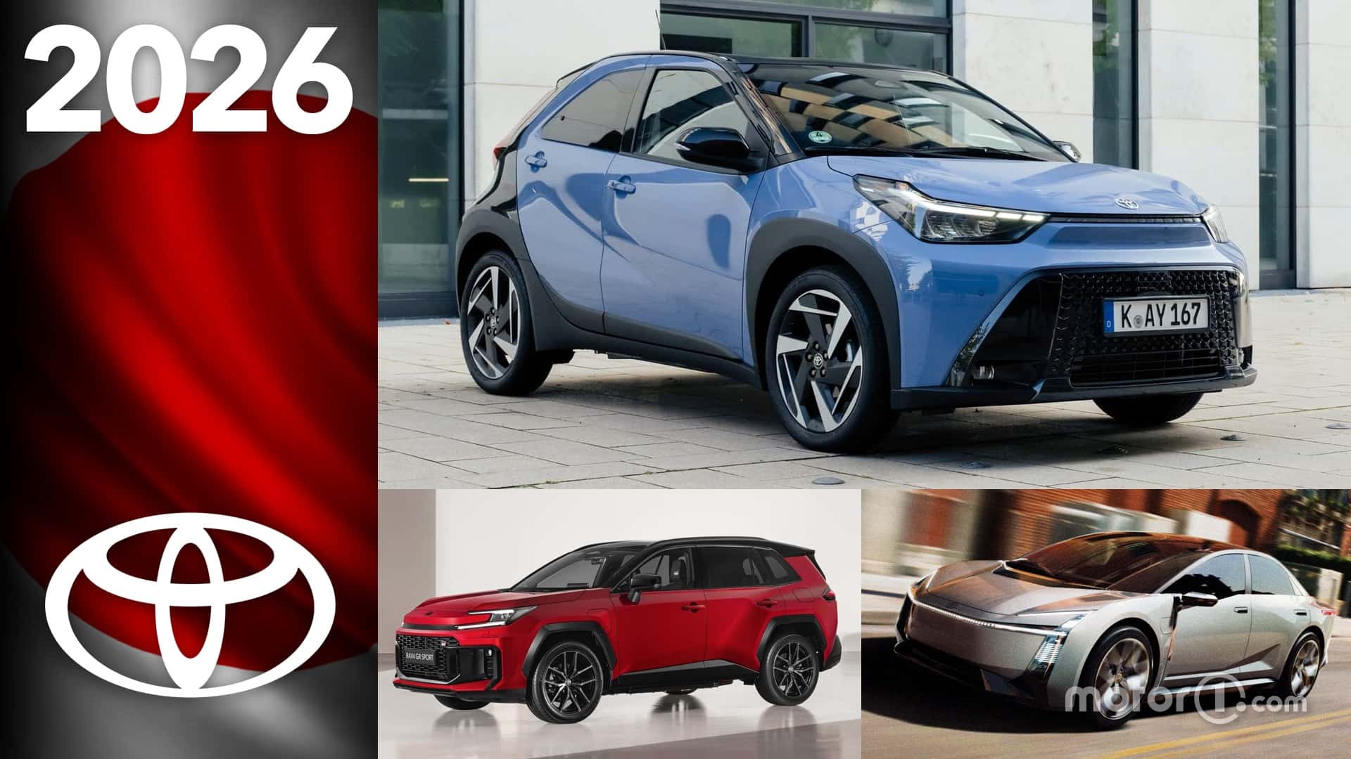 Toyota 2026: Vom 116-PS-Aygo X Hybrid bis zum 700-PS-Supercar – du wirst nicht glauben, was kommt!