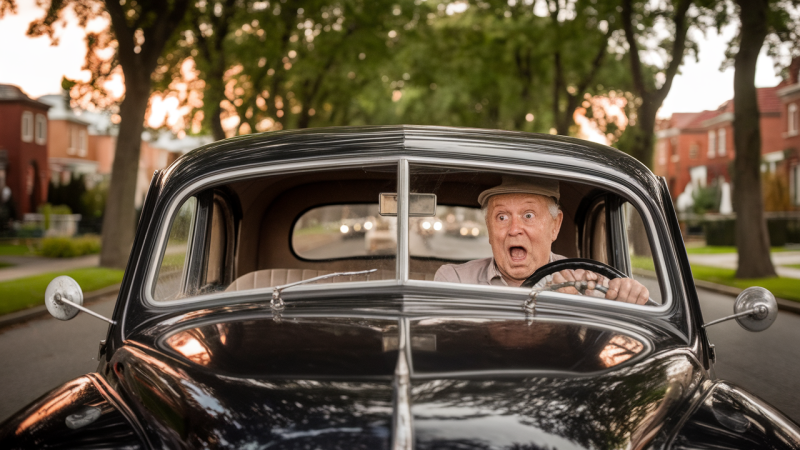 Unglaublich: Rentner ohne Führerschein erwischt – „Ich wollte doch nur einkaufen“ schockiert alle!