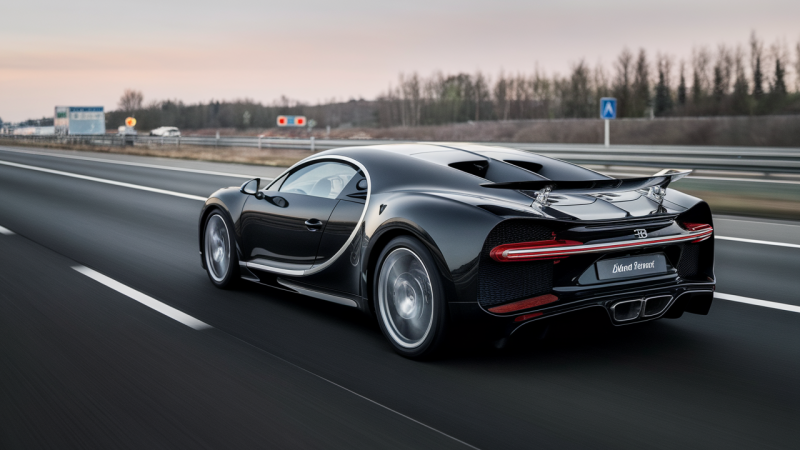 Unfassbar: Diese Bugatti Chiron erreicht 410 km/h auf der Autobahn!