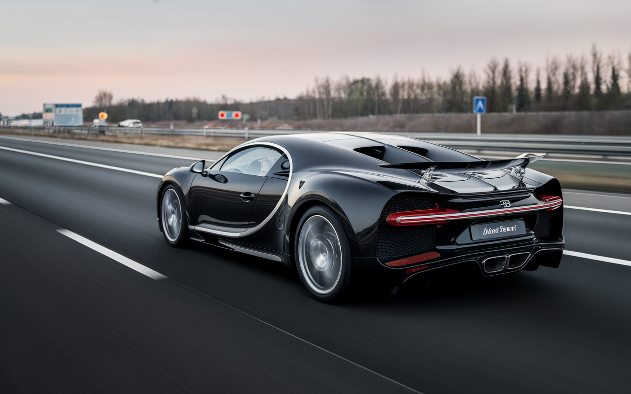 Unfassbar: Diese Bugatti Chiron erreicht 410 km/h auf der Autobahn!