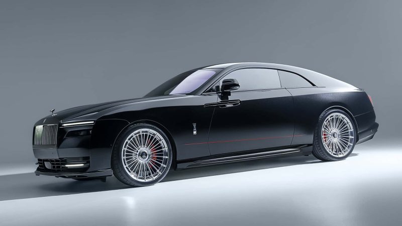 Unfassbar! Spofec macht aus der elektrischen Rolls-Royce Spectre ein leuchtendes Carbon-Biest!