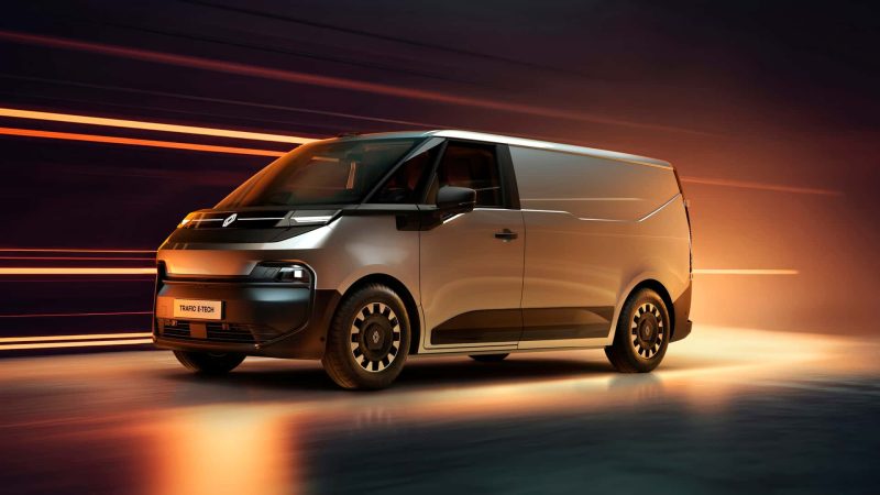 Unglaublich: Der neue Renault Trafic E-Tech Electric lädt in 20 Minuten auf 80 % und erreicht 450 km!