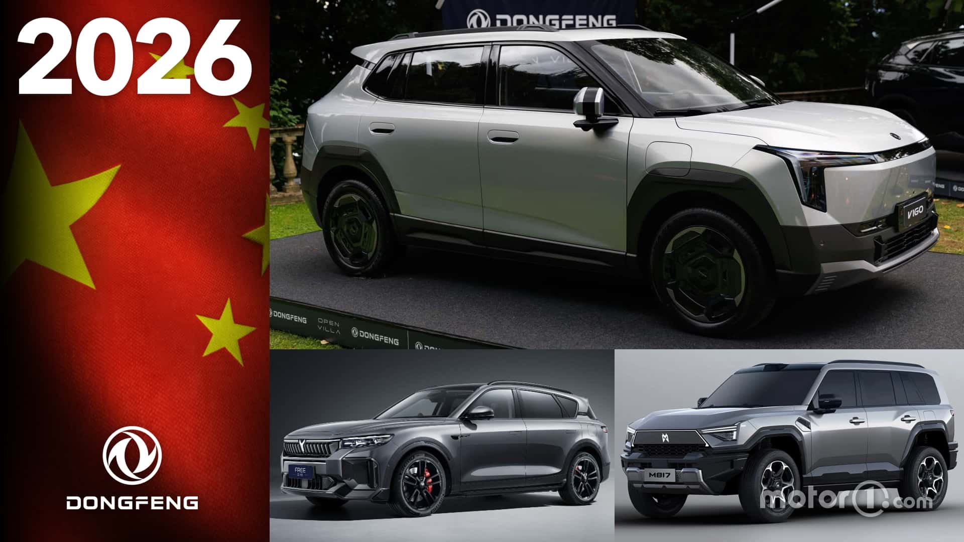 Dongfeng 2026: 10 neue Modelle — vom kompakten E‑Crossover bis zum 1.088‑PS‑Offroader, die Europas Markt aufmischen könnten
