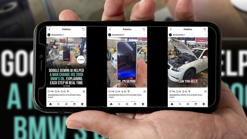 Unglaublich: Google Gemini zeigt Schritt für Schritt, wie Sie selbst das Öl einer BMW 3er wechseln — funktioniert das wirklich?