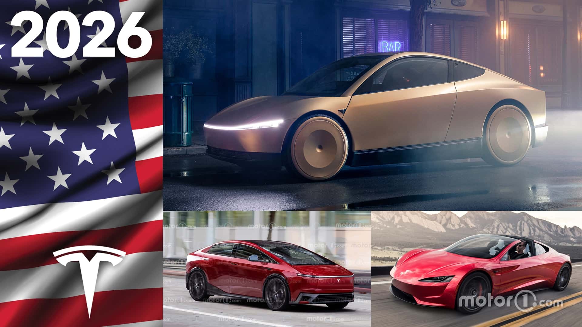Tesla 2026: Roadster‑Comeback, fahrerloser „Cybercab“ und das günstige Model für 25.000$ — Welche Neuheiten werden wirklich Realität?
