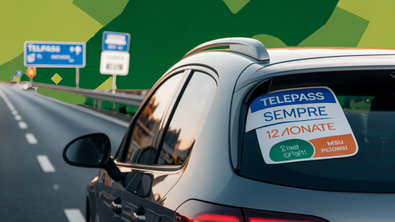 Telepass Sempre: 12 Monate gratis, Gerät kostenlos und 50% Cashback auf Maut – nur bis 10. Februar!