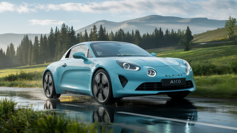 Alpine A110 wird elektrisch: In‑Wheel‑Motoren, 70‑kWh‑Batterie und 480 km — Ist das die neue Traum‑Sportcoupé?