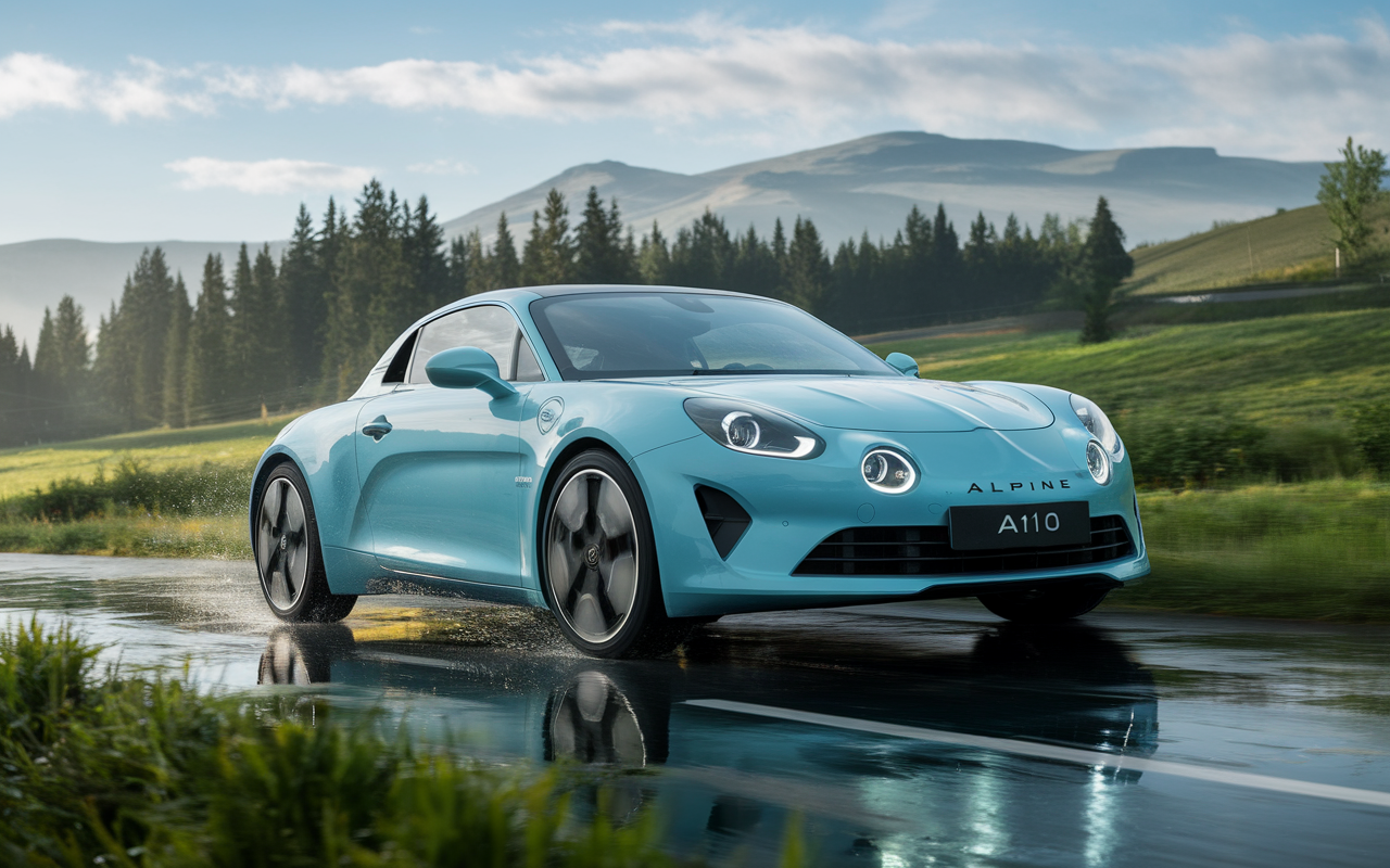 Alpine A110 wird elektrisch: In‑Wheel‑Motoren, 70‑kWh‑Batterie und 480 km — Ist das die neue Traum‑Sportcoupé?
