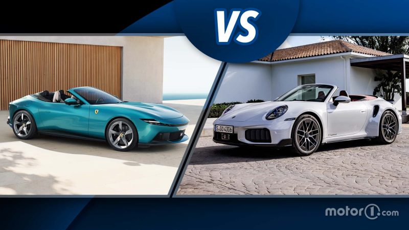 Ferrari Amalfi Spider vs. Porsche 911 Turbo S Cabriolet: Welches Super‑Cabrio reißt Ihr Herz schneller auseinander?