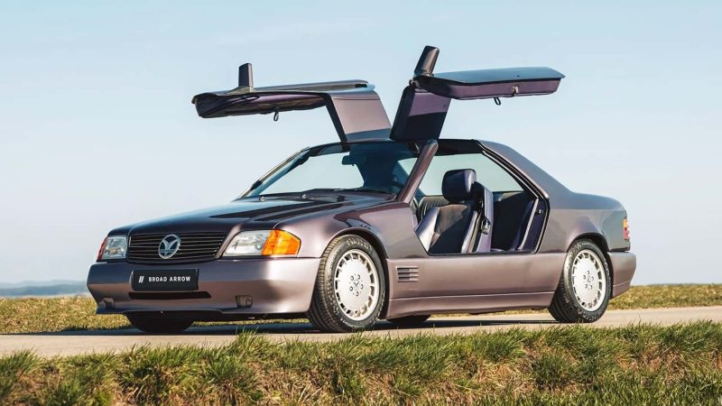 Unglaublich: Diese vergessene Mercedes‑Gullwing aus den 80ern kommt unter den Hammer – Schätzpreis bis 525.000 €