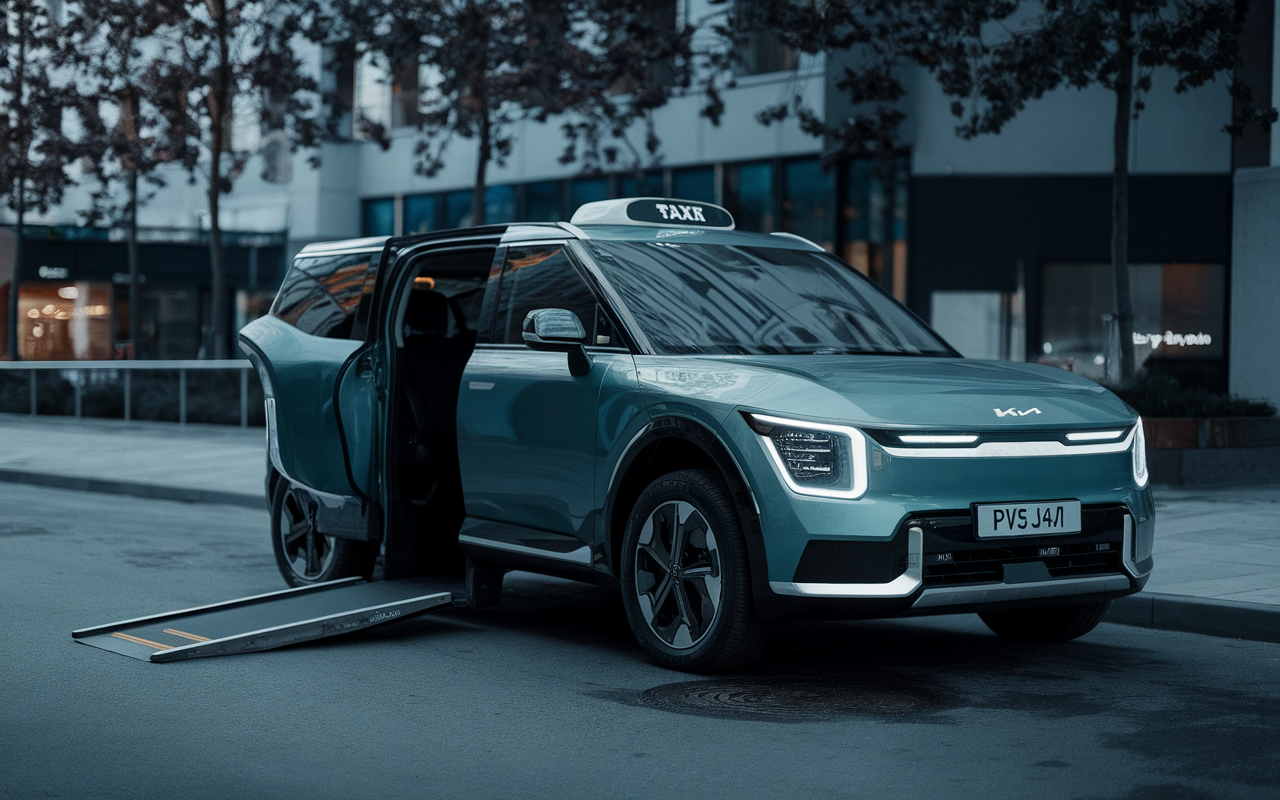 Kia PV5 WAV überrascht: Elektro‑Taxi mit Rollstuhlrampe, 345 km Reichweite und Preis ab 29.200 € — ist das die Mobilitätsrevolution?