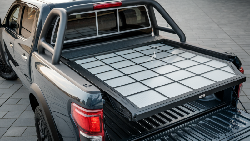 Nissan patentiert brillante Heckklappe: So wird der Pickup‑Laderaum endlich flexibel und praktisch