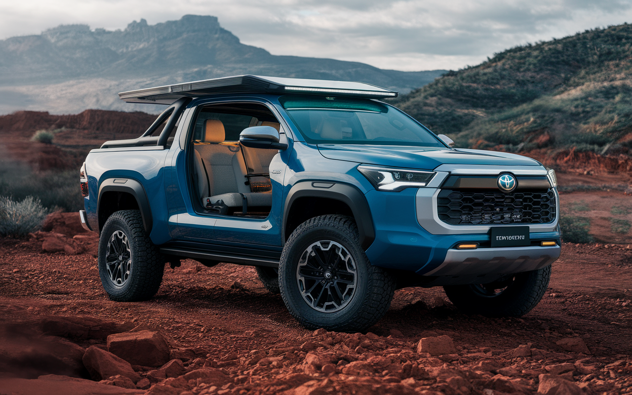 Toyota Hilux jetzt 100 % elektrisch: 255 km Reichweite, 150 kW Schnellladung und Preis ab 41.500 € — ist das der Pick‑up der Zukunft?