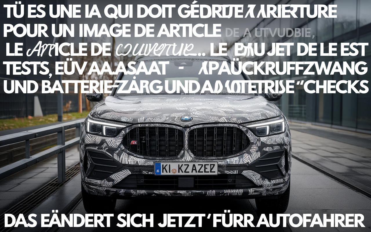 EU‑Revolution beim TÜV: ADAS‑Tests, Rückrufzwang und Batterie‑Checks – Das ändert sich jetzt für Autofahrer