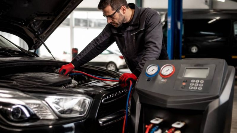 Ac service auto: so läuft die professionelle klimaanlagenwartung ab