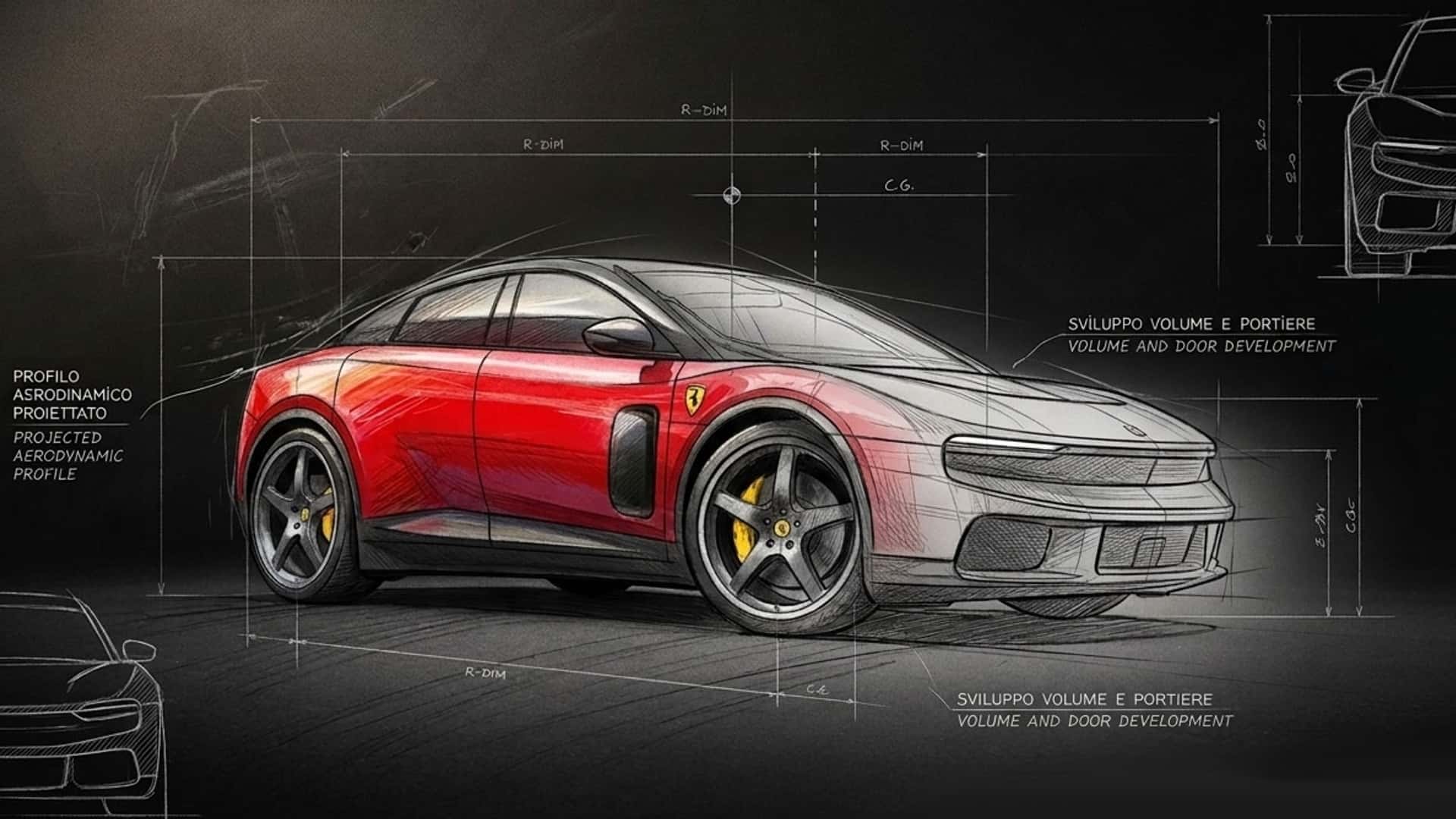 Neue Ferrari Luce schockt Puristen: Warum das Design radikal anders ist und trotzdem Sinn macht