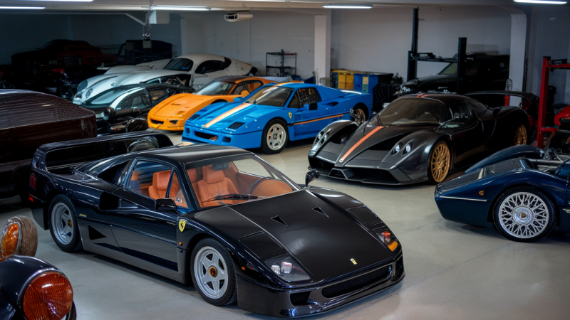 Fernando Alonsos geheime Supercar‑Garage enthüllt: F40, Sian, Zonda – und ein Lancia, dessen Wert Millionen verschlingt
