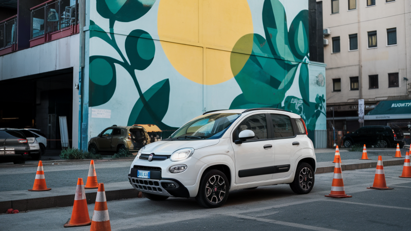 Italiens Automarkt schockiert: Fiat Panda dominiert – und die günstige Leapmotor T03 stürmt überraschend Platz 3