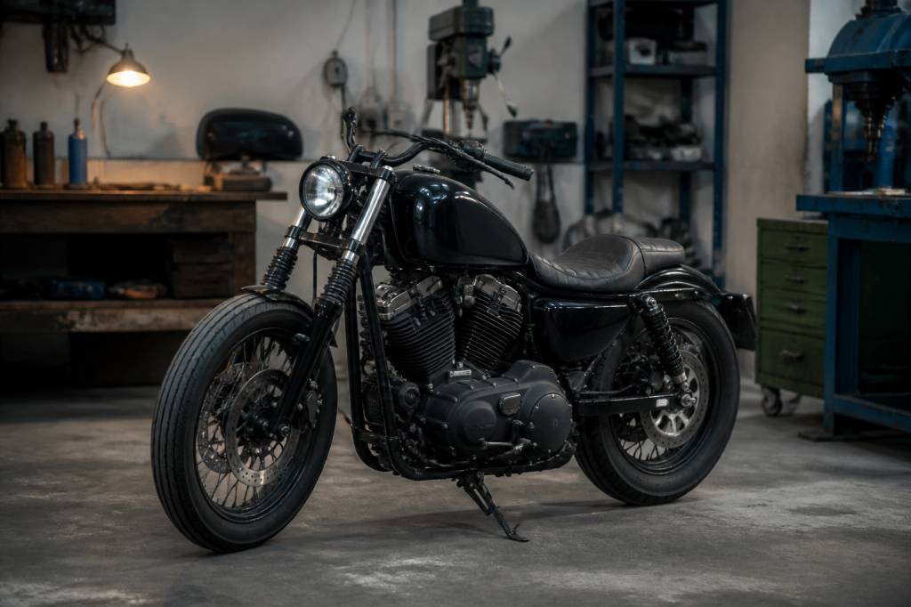 1200 sportster custom: umbauten, zubehör und pflegetipps