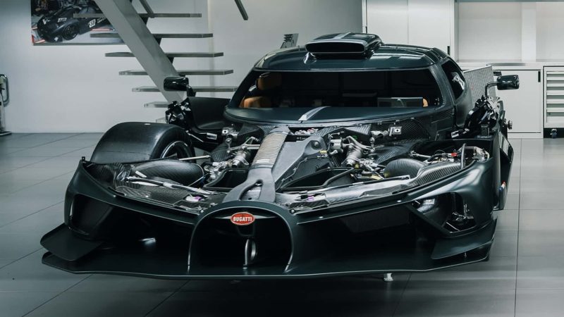Die legendäre Bugatti Bolide jetzt legal auf der Straße: 1.600 PS – traust du dich, sie zu fahren?
