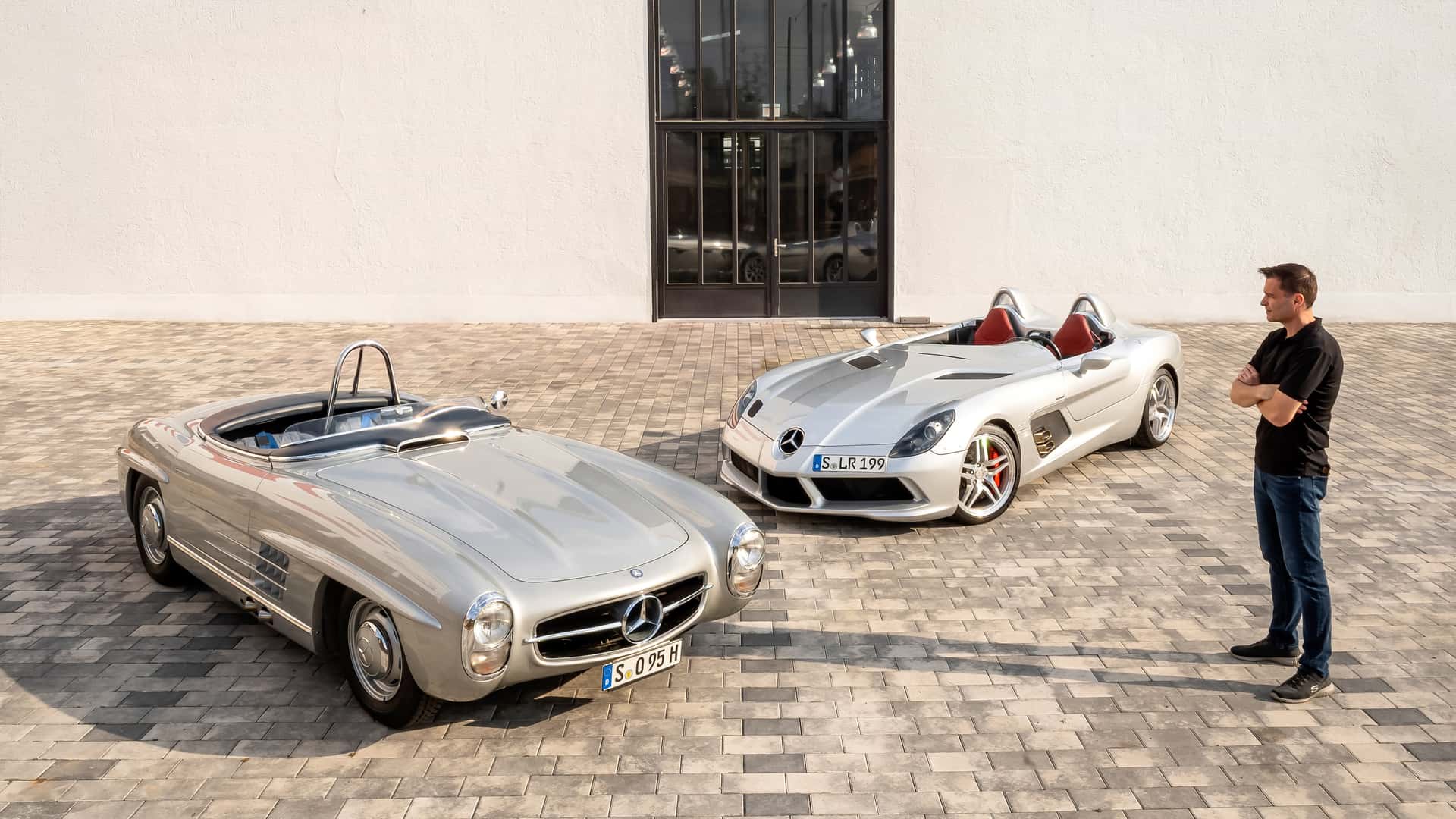 Ich fuhr zwei Mercedes‑Legenden: 300 SLS gegen SLR Stirling Moss – ein sinnliches Duell, das jeden Autofan sprachlos macht