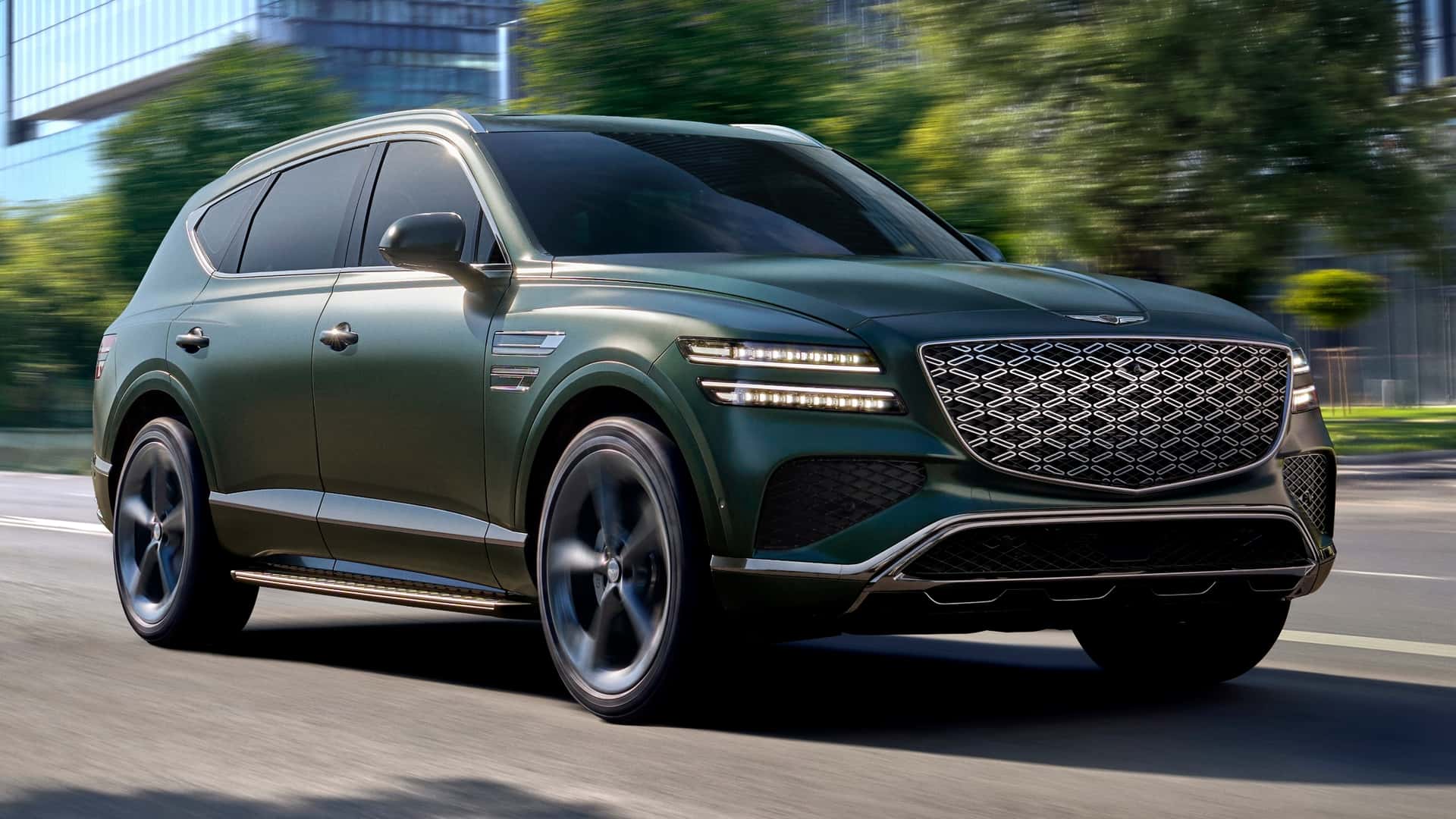 Genesis überrascht: Neuer GV80 Hybrid liefert 352 PS, −25% Verbrauch – ist das der Luxus‑SUV, den Deutschland endlich brauchte?