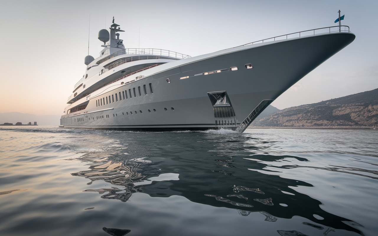 Riese in der Meerenge: Die 155‑m‑Mega‑Yacht Al Said der omanischen Königsfamilie passiert Messina – Sie werden nicht glauben, wie viele Menschen an Bord sind