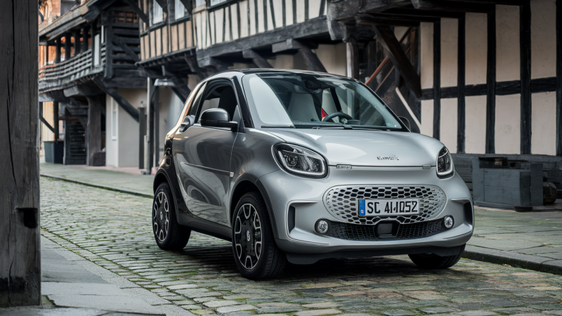 Die neue Smart #2 enthüllt: 300 km Reichweite, 80 PS und so winzig – die City‑Revolution, die Parkplätze rettet