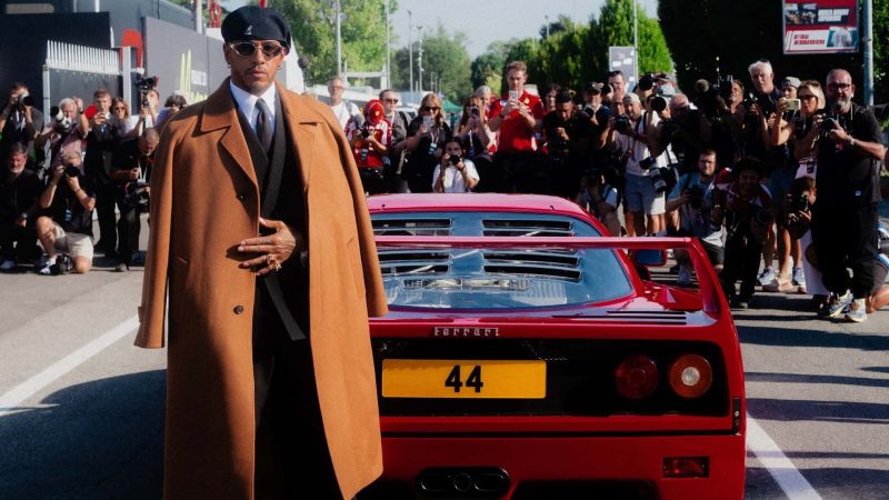 Lewis Hamiltons F40-Geheimnis: Warum die zufällige „44“-Prägung unter dem Motor Gänsehaut verursacht