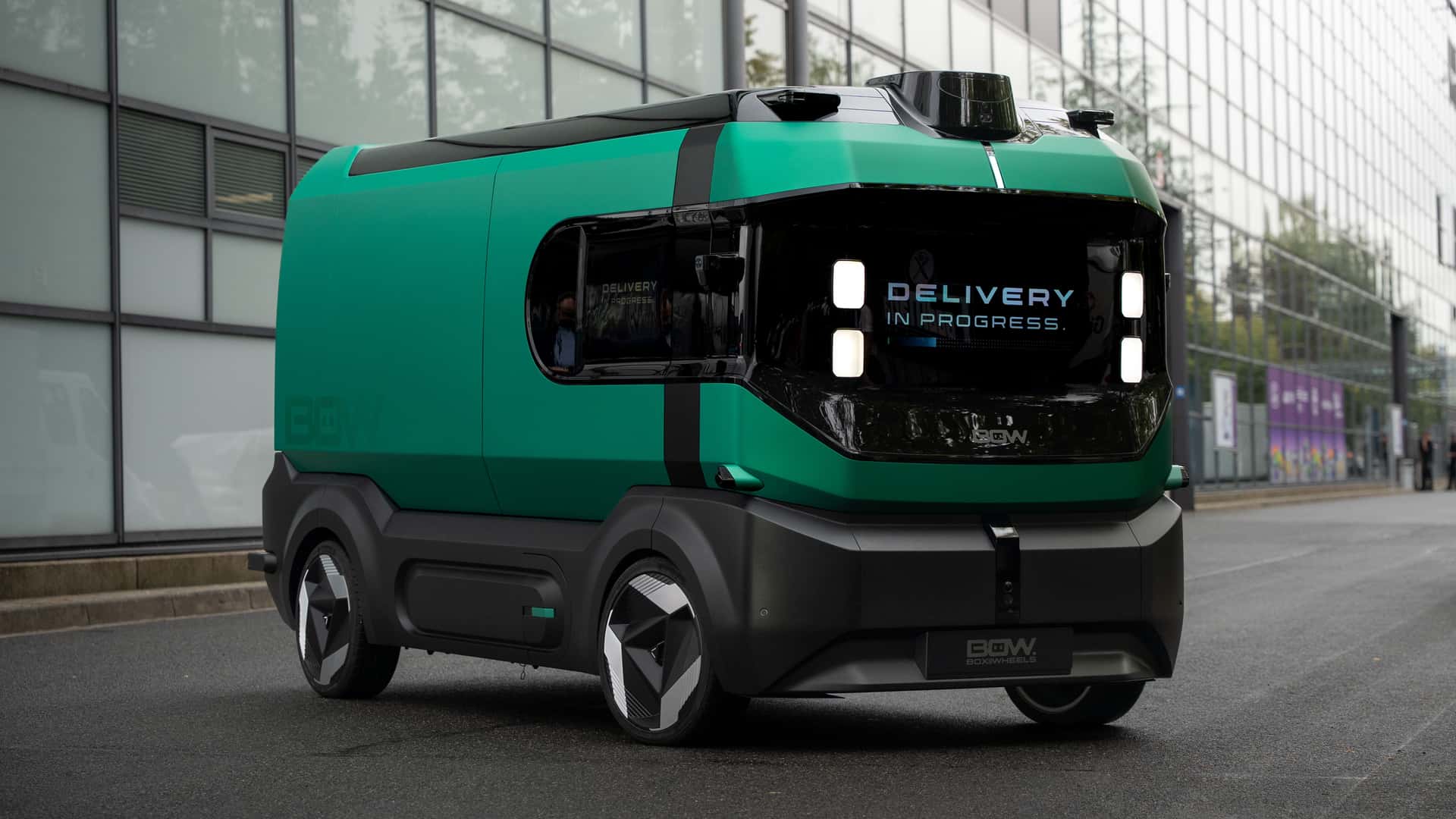 Box‑on‑Wheels von Stellantis: Der autonome Liefer‑Van, der die Innenstadtlogistik radikal verändern könnte