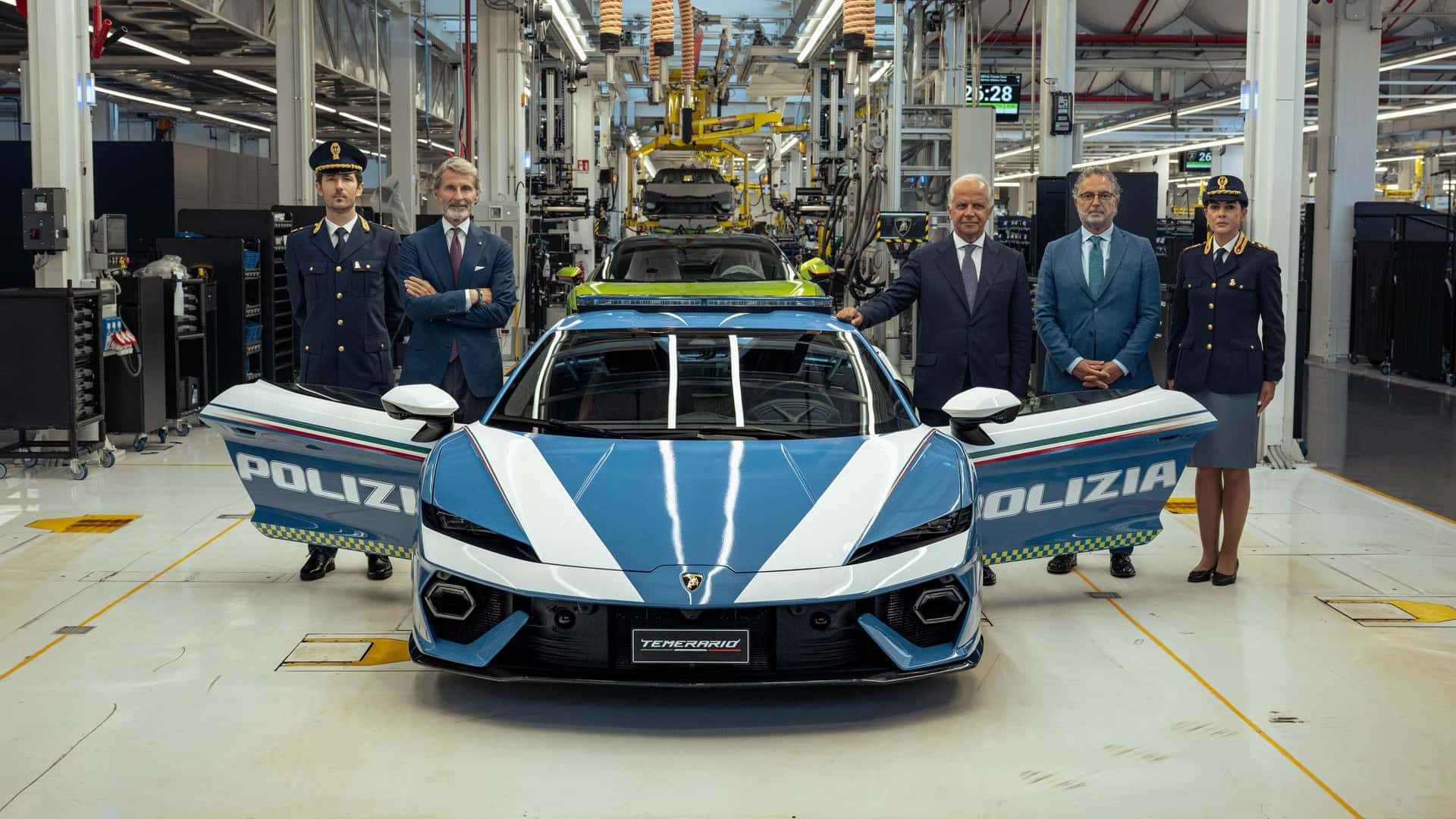 Lamborghini als Lebensretter? So soll die 920‑PS‑Temerario jetzt für die Polizei Organe und Leben transportieren